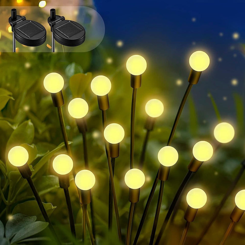 Magical Firefly Solar Light || Swinging Waterproof  All Weather Light